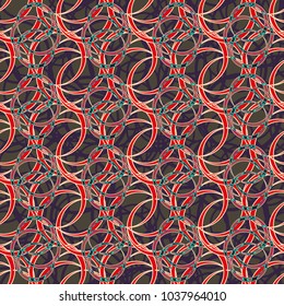Abstract color seamless pattern for new background.