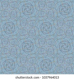 Abstract color seamless pattern for new background.