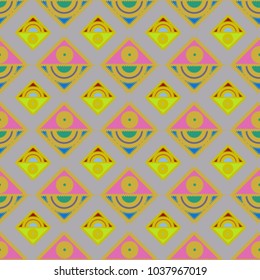 Abstract color seamless pattern for new background.