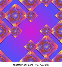 Abstract color seamless pattern for new background.