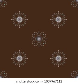 Abstract color seamless pattern for new background.