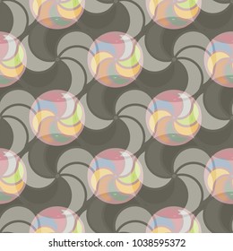 Abstract color seamless pattern for new background.