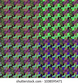 Abstract color seamless pattern for new background.