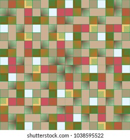 Abstract color seamless pattern for new background.