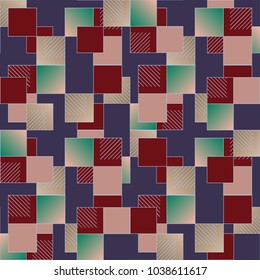Abstract color seamless pattern for new background.