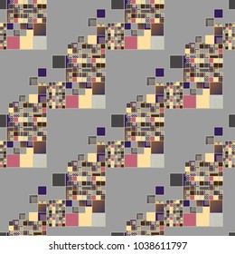 Abstract color seamless pattern for new background.