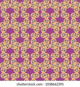 Abstract color seamless pattern for new background.