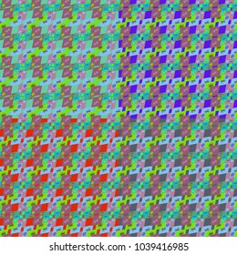 Abstract color seamless pattern for new background.