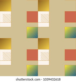 Abstract color seamless pattern for new background.