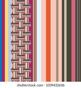 Abstract color seamless pattern for new background.