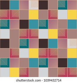 Abstract color seamless pattern for new background.