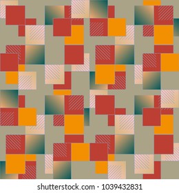 Abstract color seamless pattern for new background.