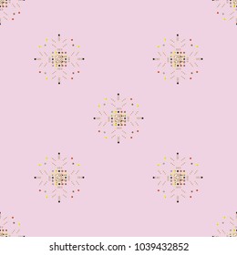 Abstract color seamless pattern for new background.