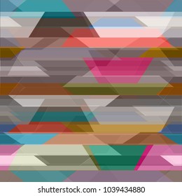 Abstract color seamless pattern for new background.