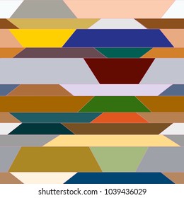 Abstract color seamless pattern for new background.