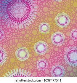 Abstract color seamless pattern for new background.