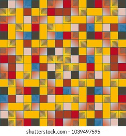 Abstract color seamless pattern for new background.