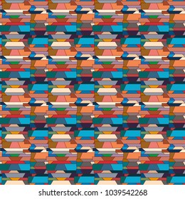 Abstract color seamless pattern for new background.