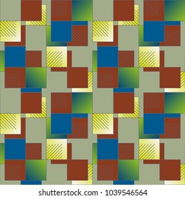 Abstract color seamless pattern for new background.