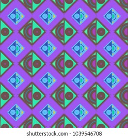 Abstract color seamless pattern for new background.