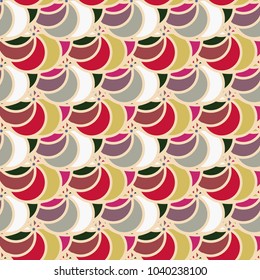 Abstract color seamless pattern for new background.