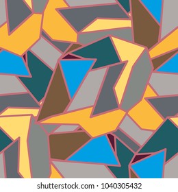 Abstract color seamless pattern for new background.