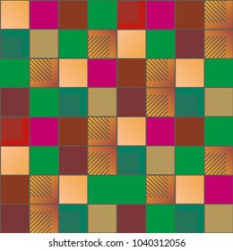 Abstract color seamless pattern for new background.