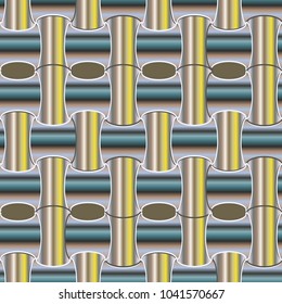 Abstract color seamless pattern for new background.