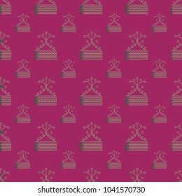 Abstract color seamless pattern for new background.
