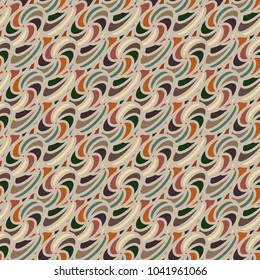 Abstract color seamless pattern for new background.