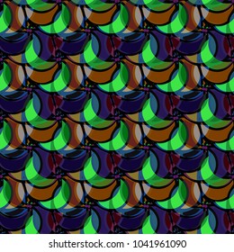 Abstract color seamless pattern for new background.