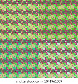Abstract color seamless pattern for new background.