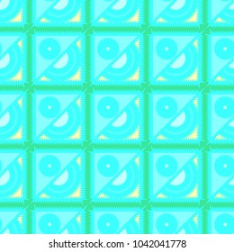 Abstract color seamless pattern for new background.