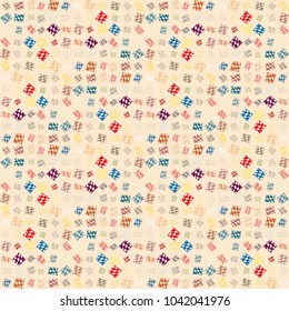 Abstract color seamless pattern for new background.