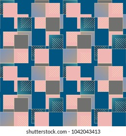 Abstract color seamless pattern for new background.