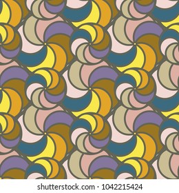 Abstract color seamless pattern for new background.