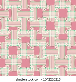 Abstract color seamless pattern for new background.