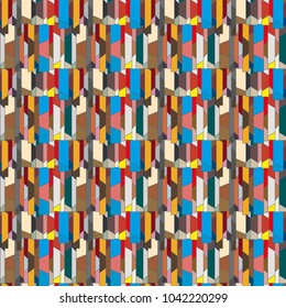 Abstract color seamless pattern for new background.