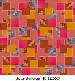 Abstract color seamless pattern for new background.