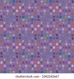 Abstract color seamless pattern for new background.