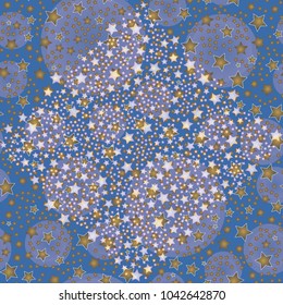 Abstract color seamless pattern for new background.