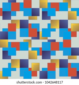 Abstract color seamless pattern for new background.