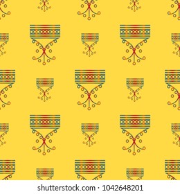 Abstract color seamless pattern for new background.
