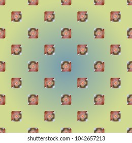 Abstract color seamless pattern for new background.