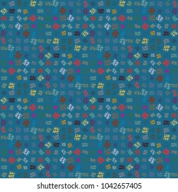 Abstract color seamless pattern for new background.