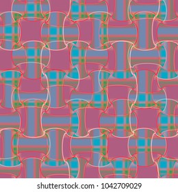 Abstract color seamless pattern for new background.