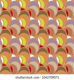 Abstract color seamless pattern for new background.