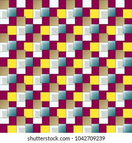 Abstract color seamless pattern for new background.