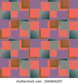 Abstract color seamless pattern for new background.