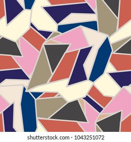 Abstract color seamless pattern for new background.
